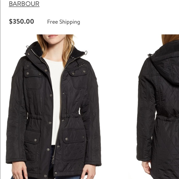 barbour anorak